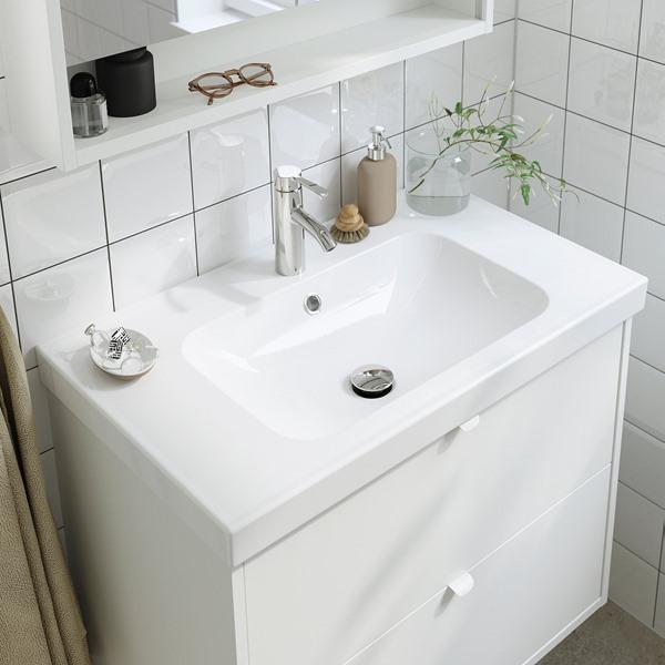 [IKEA/イケア/通販]ORRSJON オルショーン洗面ボウル 排水トラップ付き, ホワイト,82x49 cm[FC](59527670) |  | 01