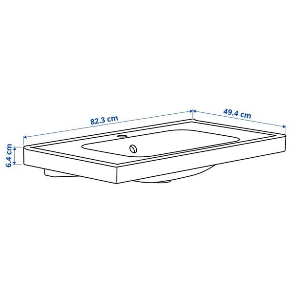 [IKEA/イケア/通販]ORRSJON オルショーン洗面ボウル 排水トラップ付き, ホワイト,82x49 cm[FC](59527670) |  | 02