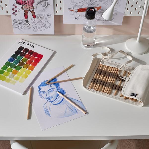 [IKEA/イケア/通販]SOLFAGEL ソルフォーゲルアート用品3点セット[3](59529004) |  | 01