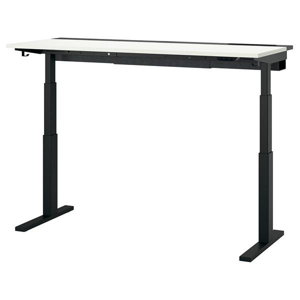IKEA/イケア/通販]MITTZON ミッツォーンデスク 昇降式, 100V ホワイト