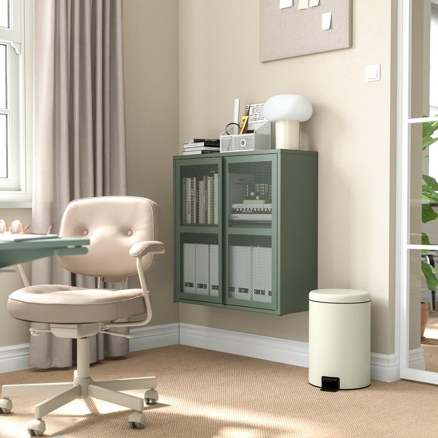 [IKEA/イケア/通販]STENTRAPPA ステントラッパ ペダル式ゴミ箱, ライトグレーベージュ, 18 l[D](00595393) |  | 10