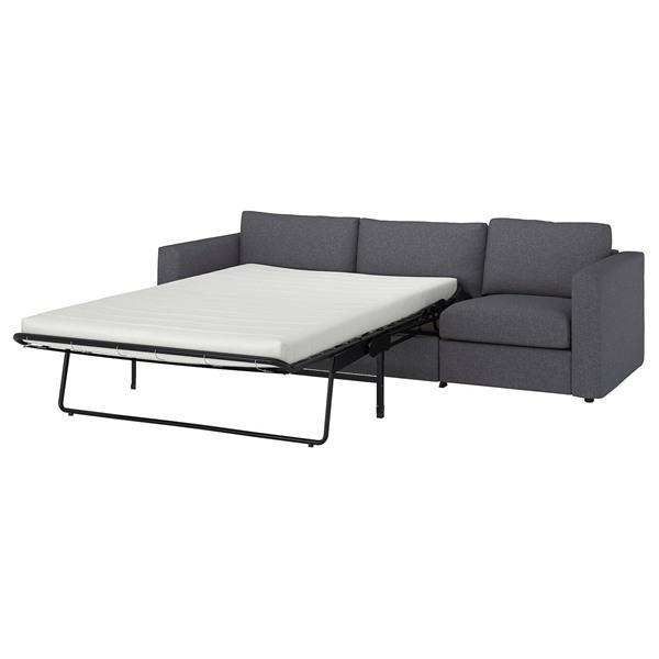 [IKEA/イケア/通販]VIMLE ヴィムレ3人掛けソファベッド, グンナレド ミディアムグレー[10](59545278) |  | 01