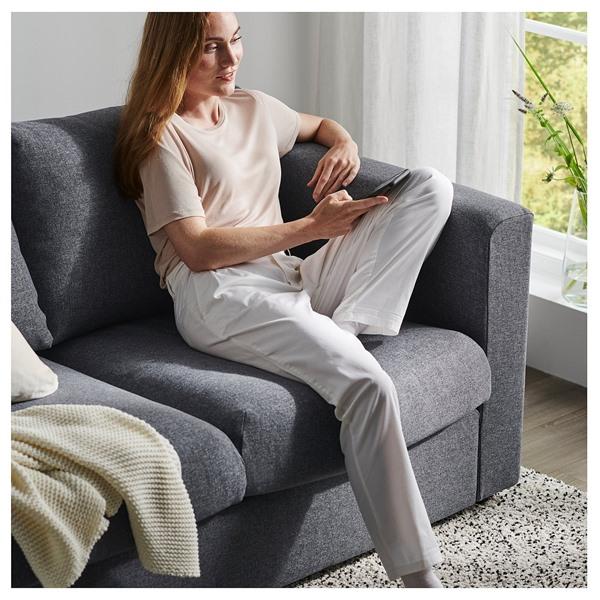 [IKEA/イケア/通販]VIMLE ヴィムレ3人掛けソファベッド 寝椅子付き, グンナレド ミディアムグレー[10](59545283) |  | 11