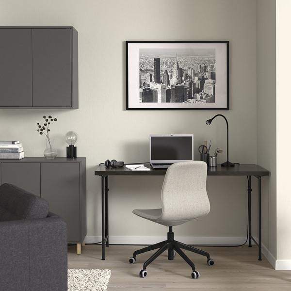 [IKEA/イケア/通販]LAGKAPTEN ラグカプテン / SPAND スペンドデスク, ブラックブラウン/ブラック,140x60 cm[3](59563837) |  | 02