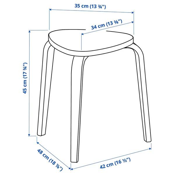 [IKEA/イケア/通販]NORDEN ノールデン / KYRRE シルレ テーブル＆スツール4個, バーチ/バーチ, 26/89/152 cm[6](59568892) |  | 08