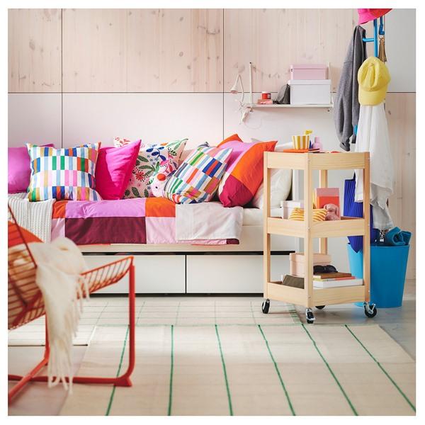 [IKEA/イケア/通販]LOSHULT ロスフルトワゴン, パイン材,38x38x82 cm[D](595741) |  | 05