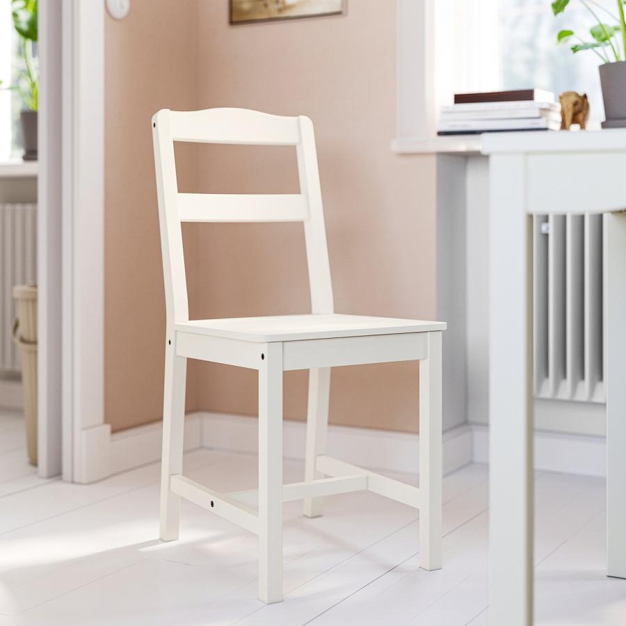 [IKEA/イケア/通販]HAUGA ハウガ / HAUGA ハウガ テーブル＆チェア4脚, ホワイト/ホワイト, 118x74 cm[6](59575114) |  | 04