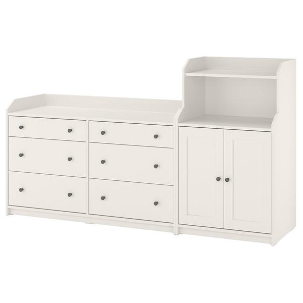[IKEA/イケア/通販]HAUGA ハウガ収納コンビネーション, ホワイト,208x116 cm[5](59575581) | 