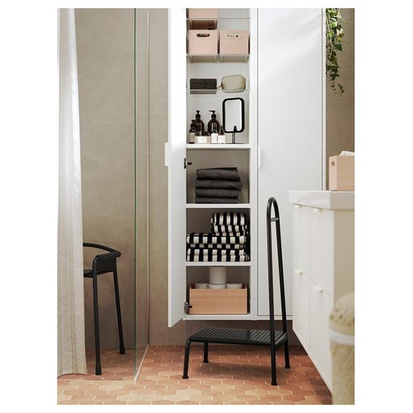 [IKEA/イケア/通販]BASINGEN ベーシンゲンステップスツール ハンドレール付き, チャコール[E](595755) |  | 06