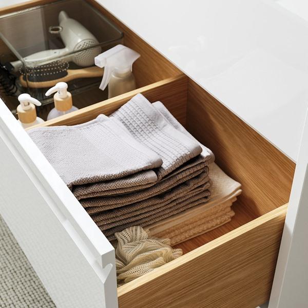 [IKEA/イケア/通販]ANGSJON エングショーン / ORRSJON オルショーン洗面台 引き出し付き/洗面ボウル/水栓, ハイグロス ホワイト,62x49x69 cm[4](59580163) |  | 02