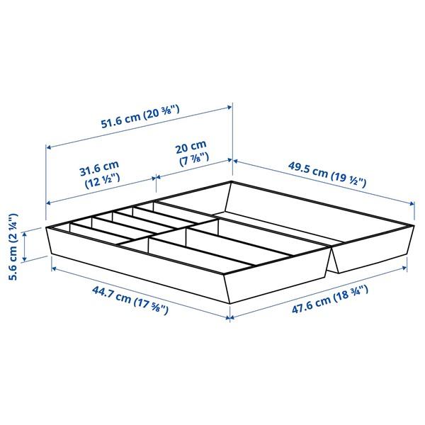 [IKEA/イケア/通販]UPPDATERA ウップダテラカトラリートレイ/キッチンツール用トレイ, ライトバンブ……[CC](59611796) |  | 02