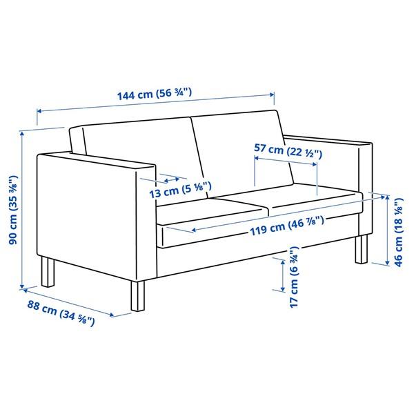 [IKEA/イケア/通販]SALTSJOBADEN サルトショバーデン2人掛けコンパクトソファ, フリードトゥナ ライトベージュ[5](59627575) |  | 02