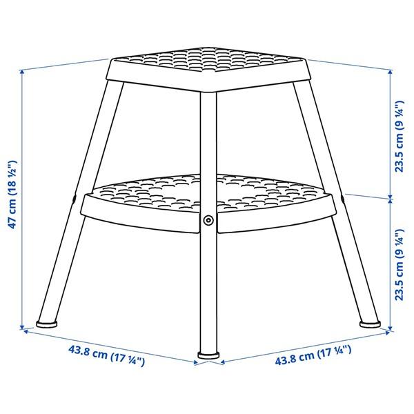 [IKEA/イケア/通販]HADDARP ハダルプステップスツール, 4面仕様 オレンジ[D](600709) |  | 07