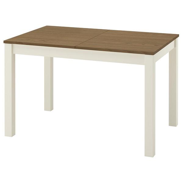 [IKEA/イケア/通販]ALHULT オールフルト伸長式テーブル, ベージュ/ブラウン,120/170x80 cm[EI](600766) | 