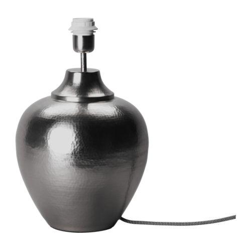 IKEA/イケア ASELE テーブルランプベース, シルバーカラー | 