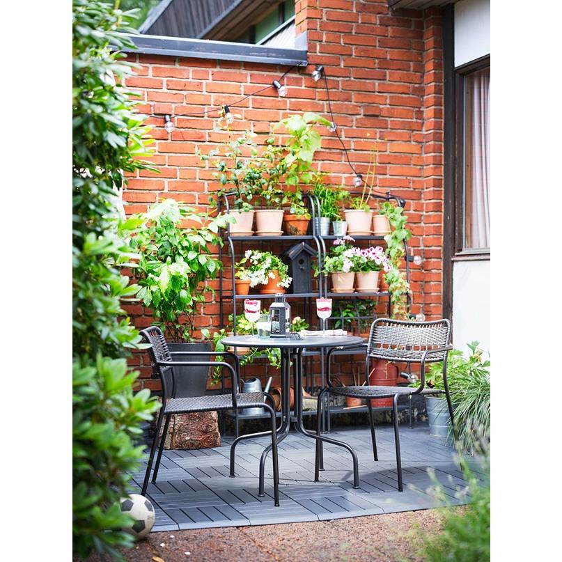 【IKEA/イケア/通販】LACKO レッコ テーブル 屋外用, グレー[E](60165776) |  | 01