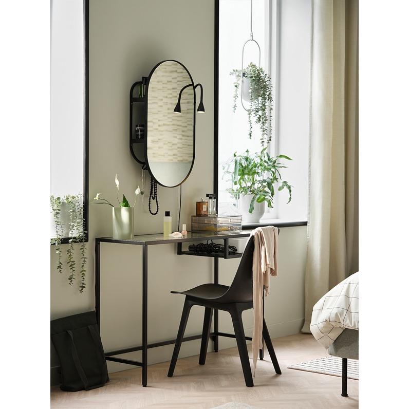 中古・IKEA・ヴィットショー シェルフユニット ラップトップテーブル付・引取可 IKEA/イケア/通販】VITTSJO ヴィットショー ラップトップテーブル