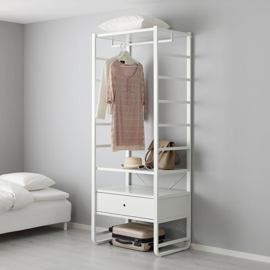 [IKEA/イケア/通販]ELVARLI エルヴァーリ サイドユニット, ホワイト, 51x216 cm[K](60296169) |  | 01