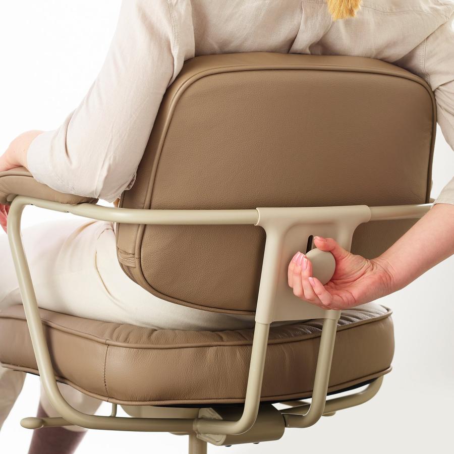 [IKEA/イケア/通販]ALEFJALL アレフィェル オフィスチェア， グラン ベージュ[E](60320225)_11