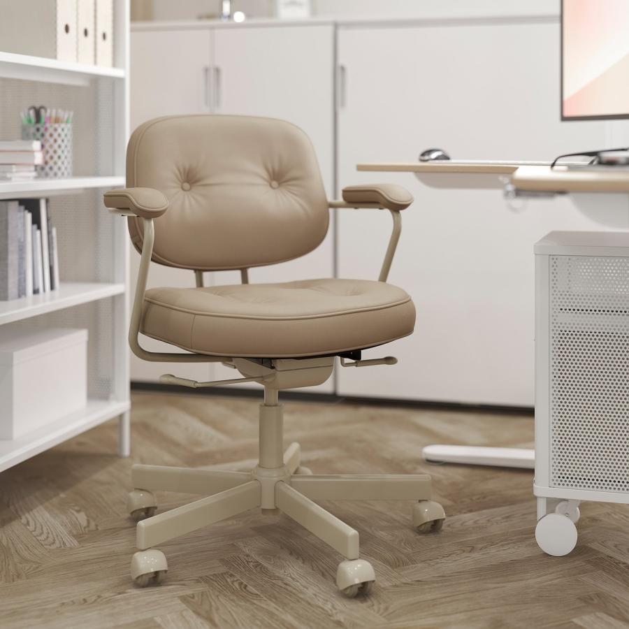[IKEA/イケア/通販]ALEFJALL アレフィェル オフィスチェア， グラン ベージュ[E](60320225)_4
