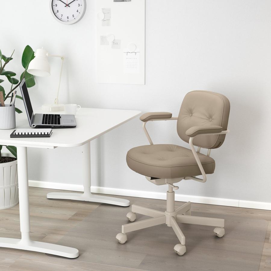 [IKEA/イケア/通販]ALEFJALL アレフィェル オフィスチェア， グラン ベージュ[E](60320225)_8