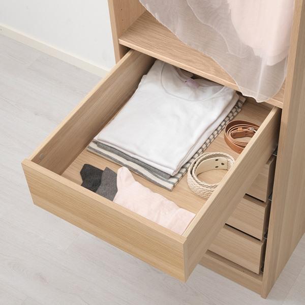 【IKEA/イケア/通販】KOMPLEMENT コムプレメント 引き出し, ホワイトステインオーク調,…[D](60355069) |  | 01