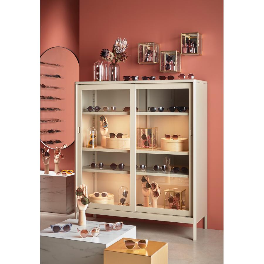 IKEA/イケア/通販]IDASEN イドーセン キャビネット ガラス引き戸付き