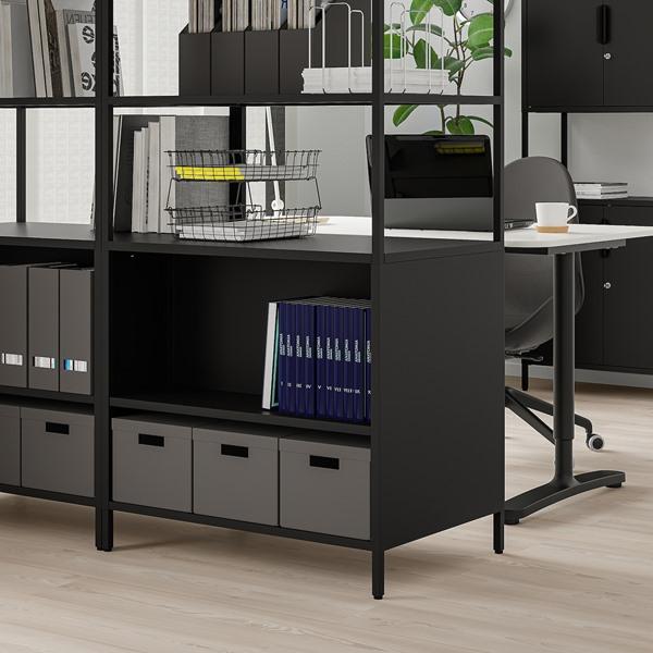 【IKEA/イケア/通販】TROTTEN トロッテン キャビネット 引き戸付, チャコール[IF](60474859) |  | 03