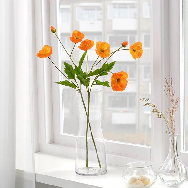 [IKEA/イケア/通販]SMYCKA スミッカ造花, 室内/屋外用/Poppy オレンジ,60 cm[D](60476071) |  | 01