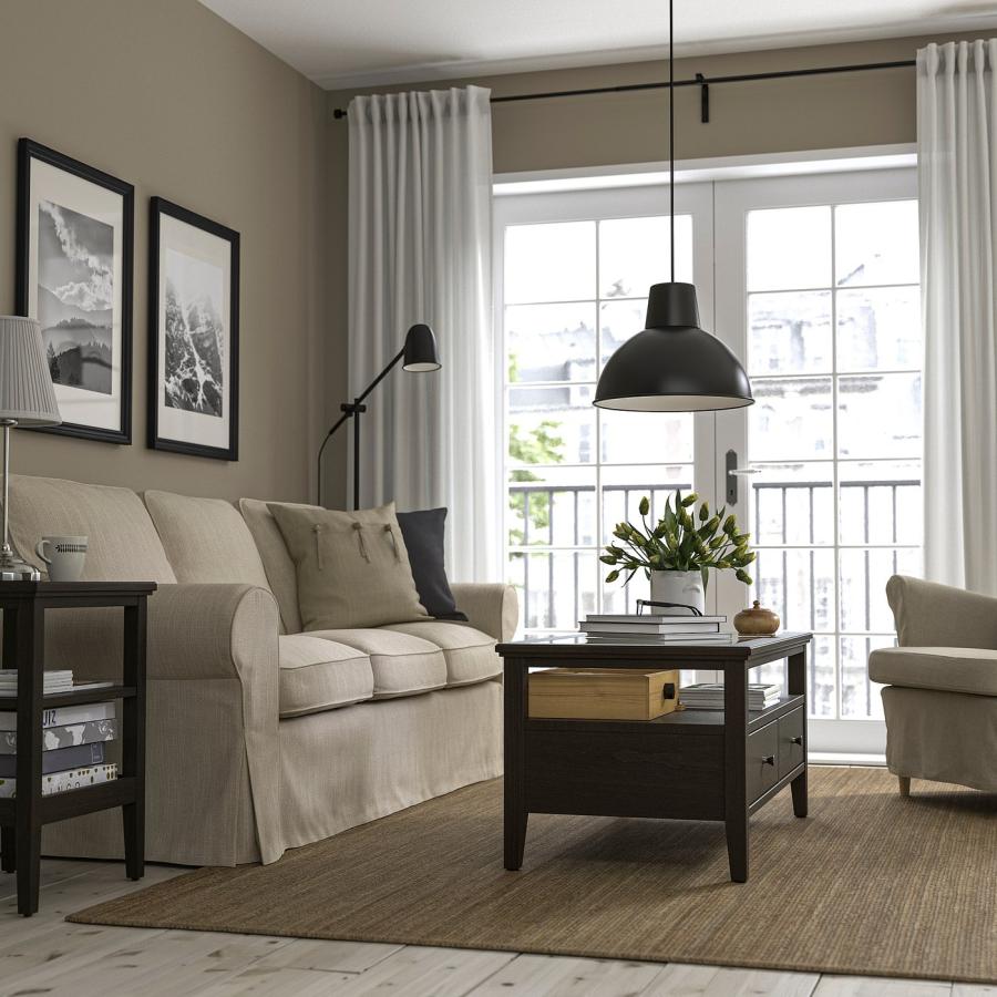 [IKEA/イケア/通販]IDANAS イダネス コーヒーテーブル, ダークブラウン ステイン仕上げ, 107x55 cm[D](60487871) |  | 02