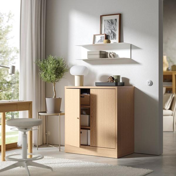 [IKEA/イケア/通販]TONSTAD トンスタードキャビネット 扉付, オーク材突き板,82x47x90 cm[EE](60489238) |  | 01