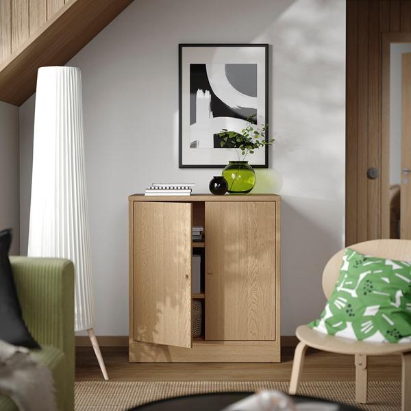 [IKEA/イケア/通販]TONSTAD トンスタードキャビネット 扉付, オーク材突き板,82x47x90 cm[EE](60489238) |  | 02