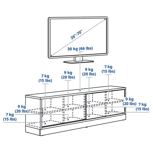 [IKEA/イケア/通販]TONSTAD トンスタードテレビ台, オーク材突き板,178x37x55 cm[JK](60489304) |  | 05