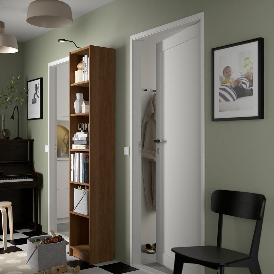 [IKEA/イケア/通販]BILLY ビリー 本棚, ブラウン ウォールナット調, 40x28x202 cm[K](60508642) |  | 02