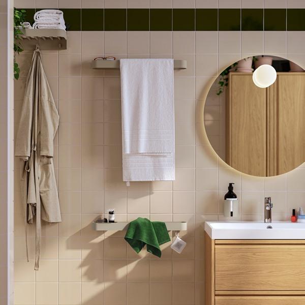 [IKEA/イケア/通販]FLORSJON フロルションタオル掛け, ベージュ,62 cm[C](605146) |  | 04