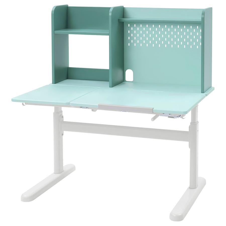 [IKEA/イケア/通販]BERGLARKA ベリレルカ デスクトップ＆シェルフ, ターコイズ, 100x70 cm[F](60528503) |  | 01