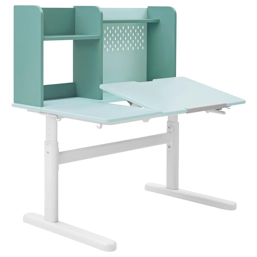 [IKEA/イケア/通販]BERGLARKA ベリレルカ デスクトップ＆シェルフ, ターコイズ, 100x70 cm[F](60528503) |  | 04