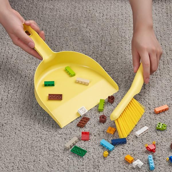 【IKEA/イケア/通販】PEPPRIG ペップリグ ほうき&ちり取り, イエロー[A](60533552) |  | 01