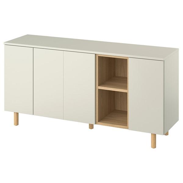 [IKEA/イケア/通販]LEDAMOT レーダモットキャビネット, ライトグレーベージュ,150x42x75 cm[II](60544895) | 