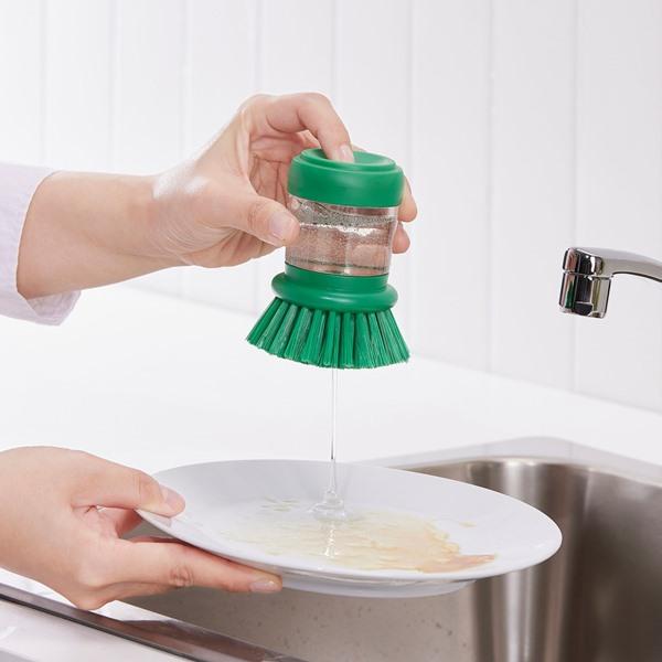 [IKEA/イケア/通販]VIDEVECKMAL ヴィデヴェックマル食器洗いブラシ ディスペンサー付き, ブライトグリーン[A](60561007) |  | 02