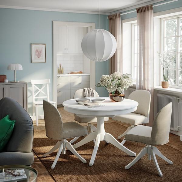[IKEA/イケア/通販]ROSENTORP ローセントルプ伸長式テーブル, ホワイト,110/155 cm[3](60568259) |  | 02