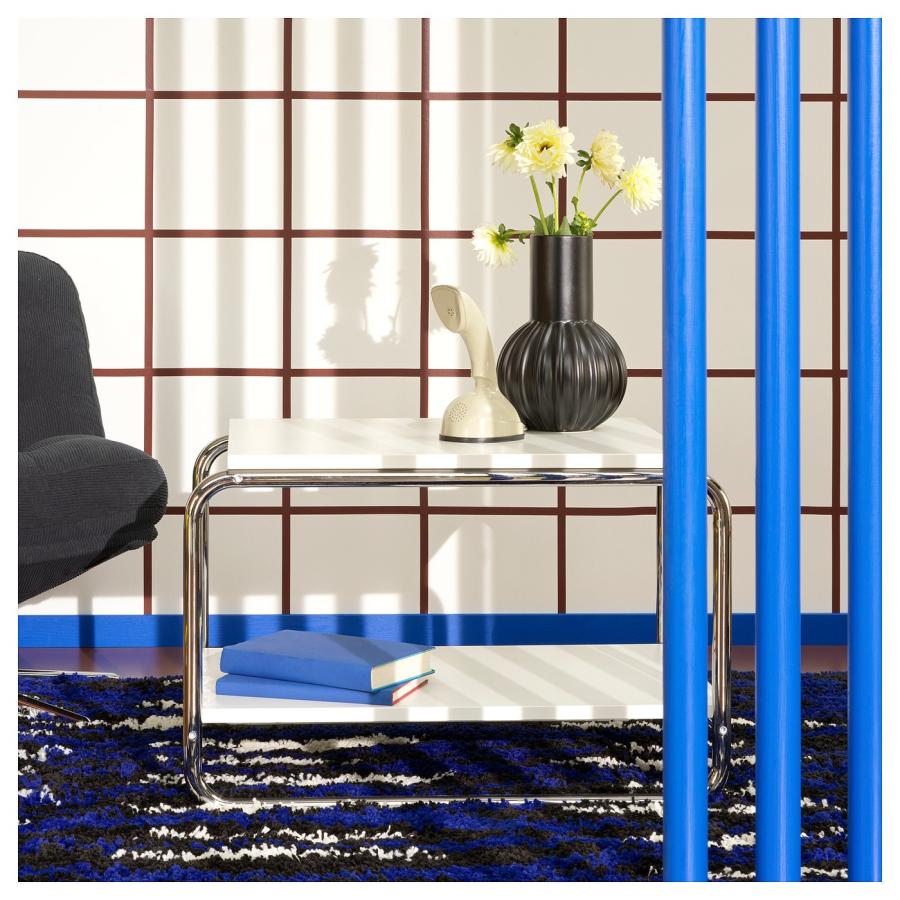 [IKEA/イケア/通販]BAGGBODA バッグボーダ サイドテーブル, ホワイト, 71x50 cm[E](60570827) |  | 01