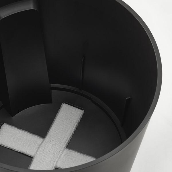 [IKEA/イケア/通販]VARDTRAD ヴォルドトレド自動水やり機能付き植木鉢, 室内/屋外用 透明/チャコール,24 cm[BC](60570870) |  | 02