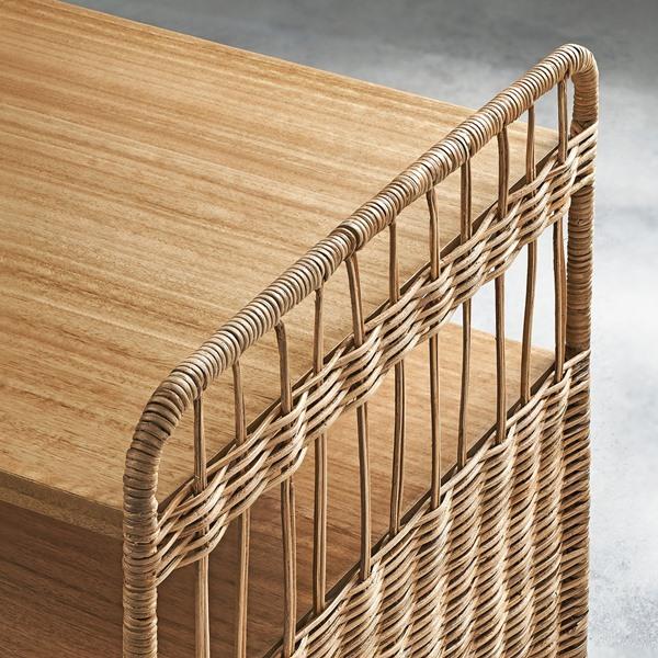 [IKEA/イケア/通販]FRYKSAS フリークソース収納ユニット キャスター付, 籐,37x53 cm[D](60574175) |  | 05