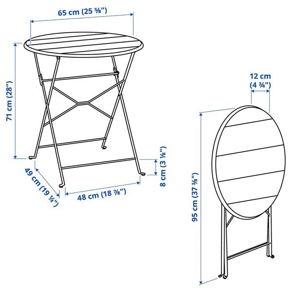 [IKEA/イケア/通販]SUNDSO スンドソーテーブル, チャコール 屋外用,65 cm[G](60575896) |  | 04