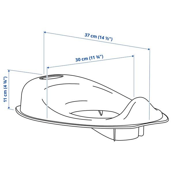 [IKEA/イケア/通販]TOSSIG トッスィグトイレ便座, ホワイト/ターコイズ[C](60591580) |  | 03