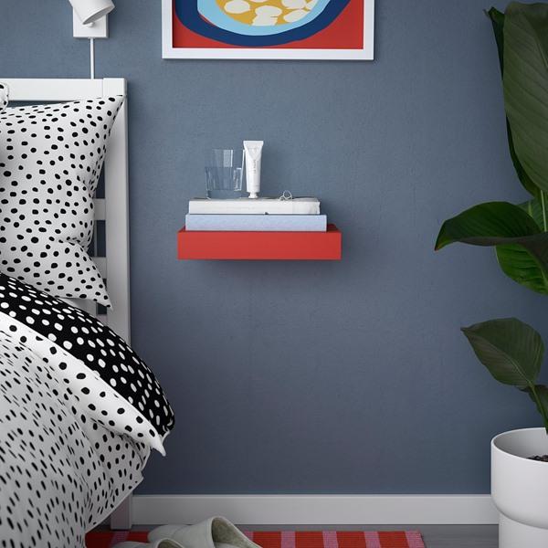 [IKEA/イケア/通販]LACK ラックウォールシェルフ, レッド,30x26 cm[B](60595559) |  | 02
