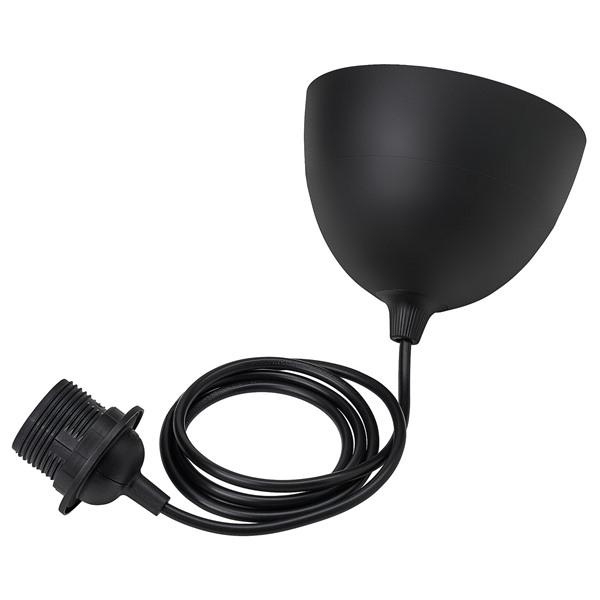[IKEA/イケア/通販]HAVSDJUP ハーヴスユープコードセット, ブラック,1.2 m[A](60597799) | 