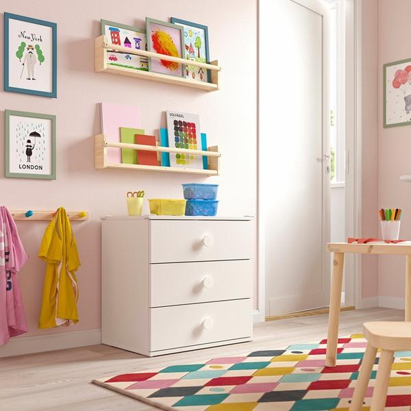 [IKEA/イケア/通販]GODISHUS グーディスフースチェスト（引き出し×3）, ホワイト,60x40x60 cm[D](60598096) |  | 01