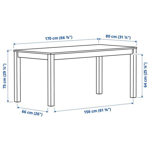 [IKEA/イケア/通販]ALHULT オールフルトテーブル, ブラック/ブラウン,170x80 cm[LD](60600787) |  | 03